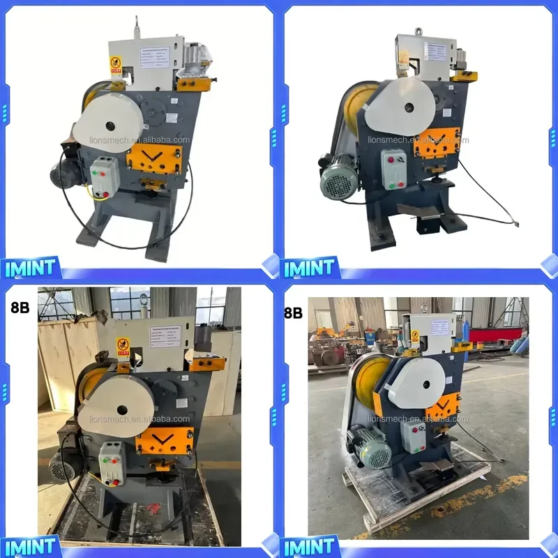 Hot Sale Multi-function Busbar Punch and Shear Machine Angle Iron Worker Iron and Angle Channel Punching Shearing Machine