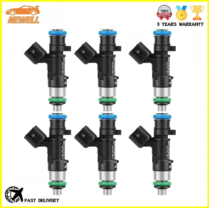 

6pcs 0280158028 04591986AA Fuel injector For Dodge Avenger Challenger Pacifica Sebring Country Caravan Journey Chrysler 300