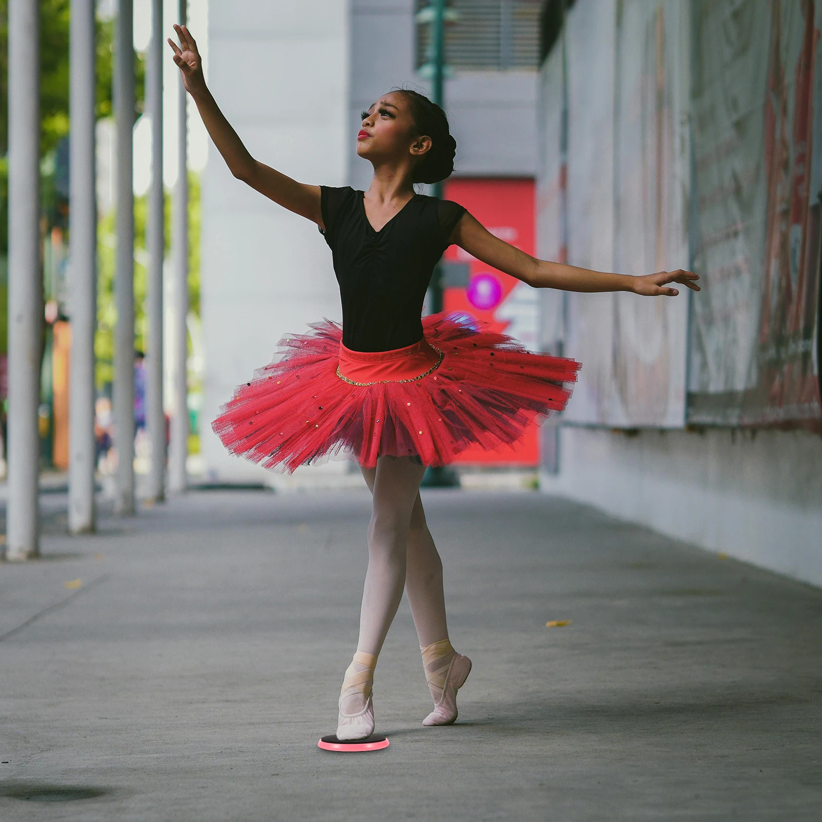 

Round Turn Board Stainless Steel Core Ballet Dancer Training Equipment For Balance Practice Dance Skating Yoga Tool