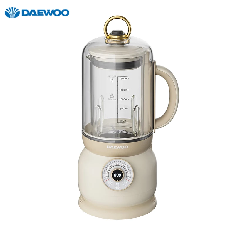 DEAWOO Electric Soymilk Machine 1500ML Food Blender Automatic Intelligent Food Mixer Fruit Juicer Wall Breaking Rice Paste Maker