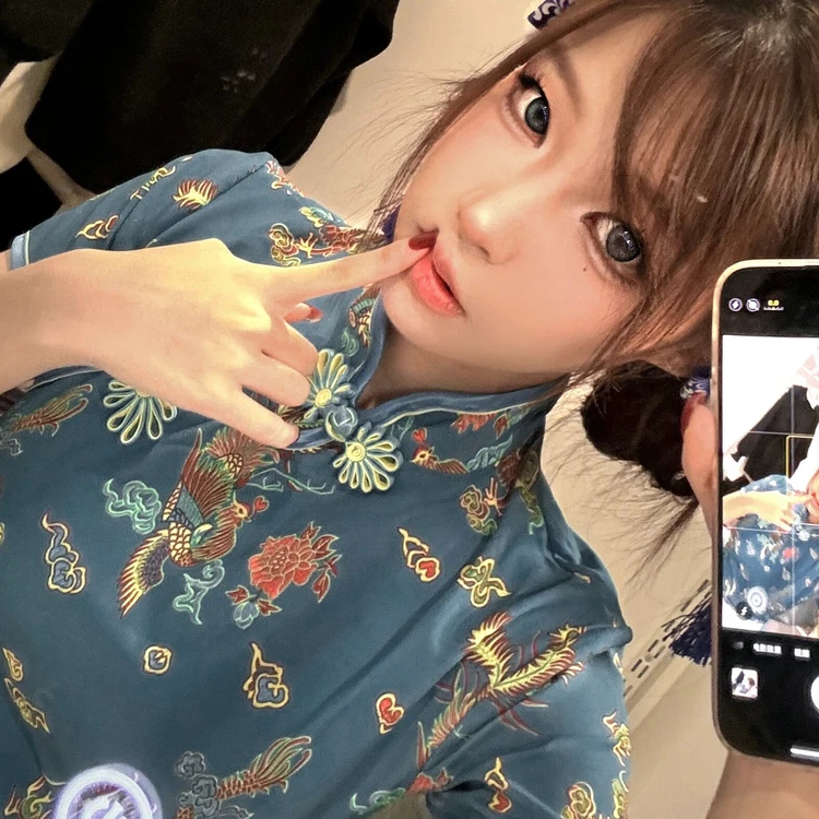 تنورة صينية جديدة من Sle Dr loween Cisas Cosplay orm تنورة خادمة ناعمة للفتيات ملابس يومية