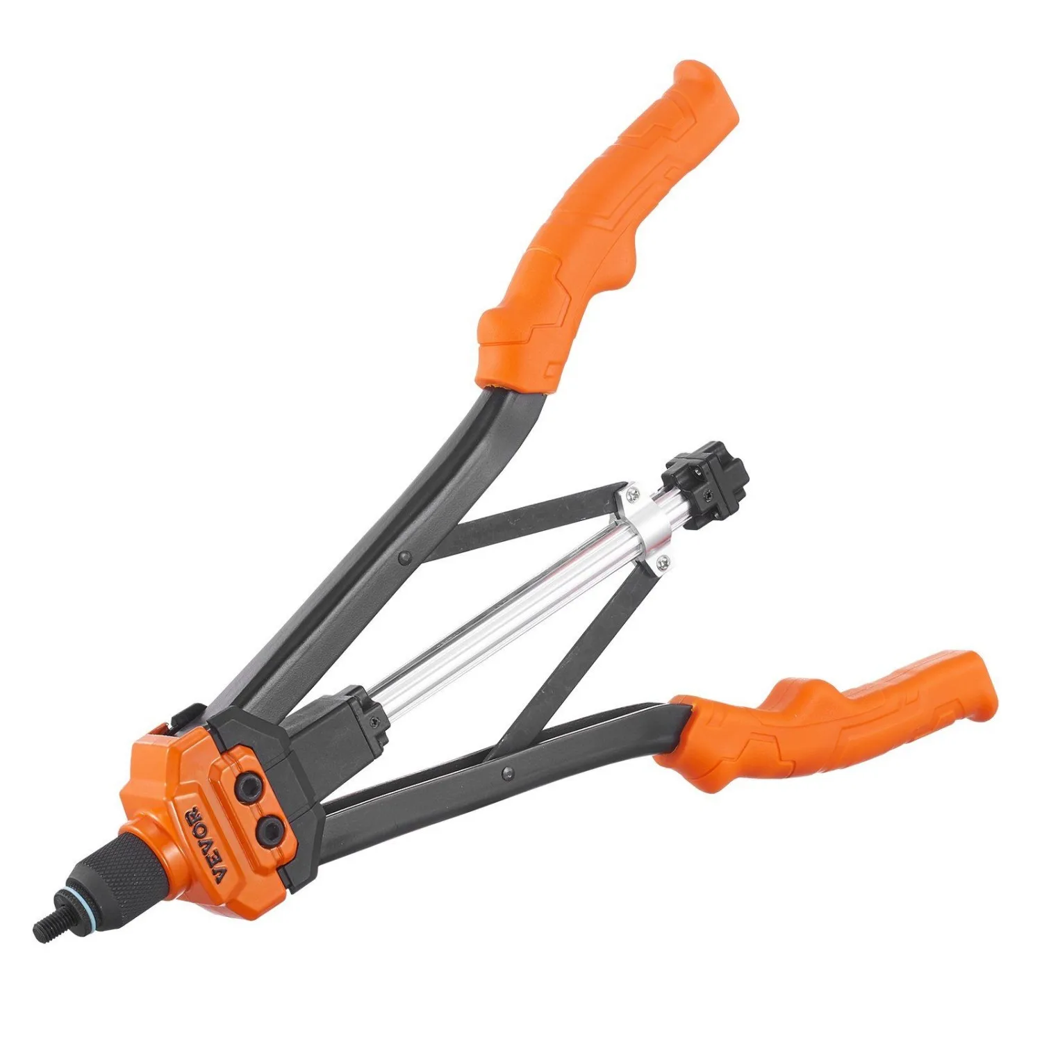 VEVOR Rivet Nut Tool, 16 inch Rivnut Tool Kit with 13PCS Metric and SAE Mandrels, 186PCS Rivet Nuts, Semi-auto Retraction, M3, M