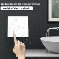 LVGEMSS Smart Wireless Switch RF433 Self-Powered Push Button Wall Panels Remote Controller Light Switch Waterproof Wall Switch - Image 3
