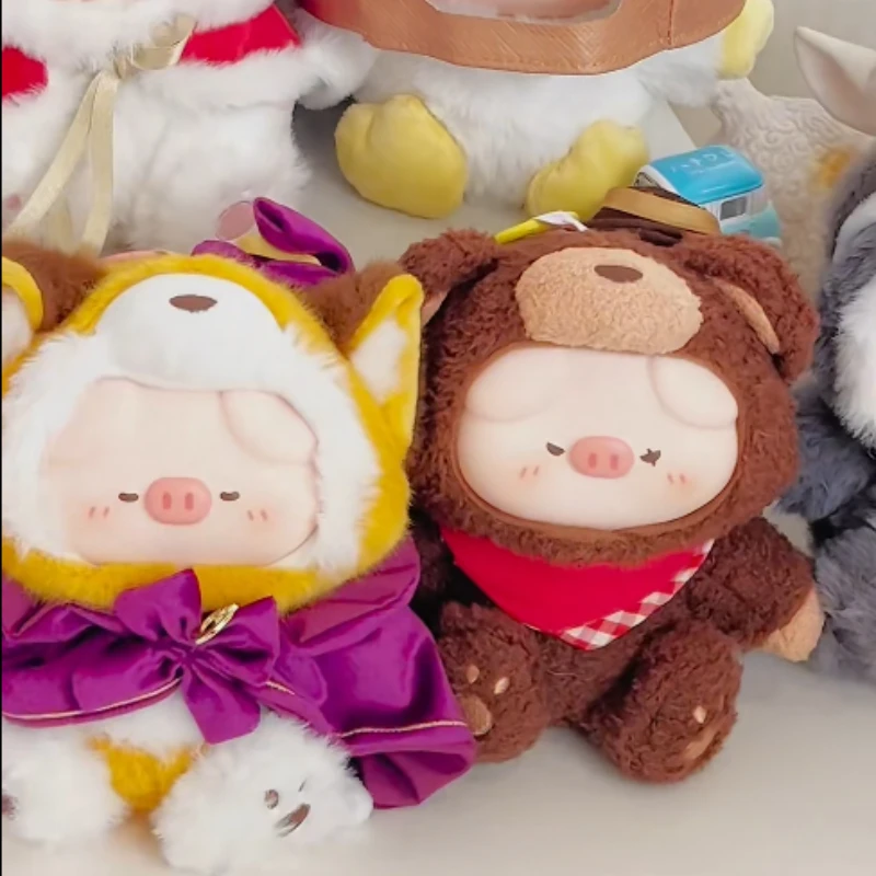 

Piko Pig Mysterious Preview Letter Series Плюшевая слепая коробка Милая свинья Аниме Фигурка Mystery Box Сумка-сюрприз Виниловая игрушка для лица Подарок Новый