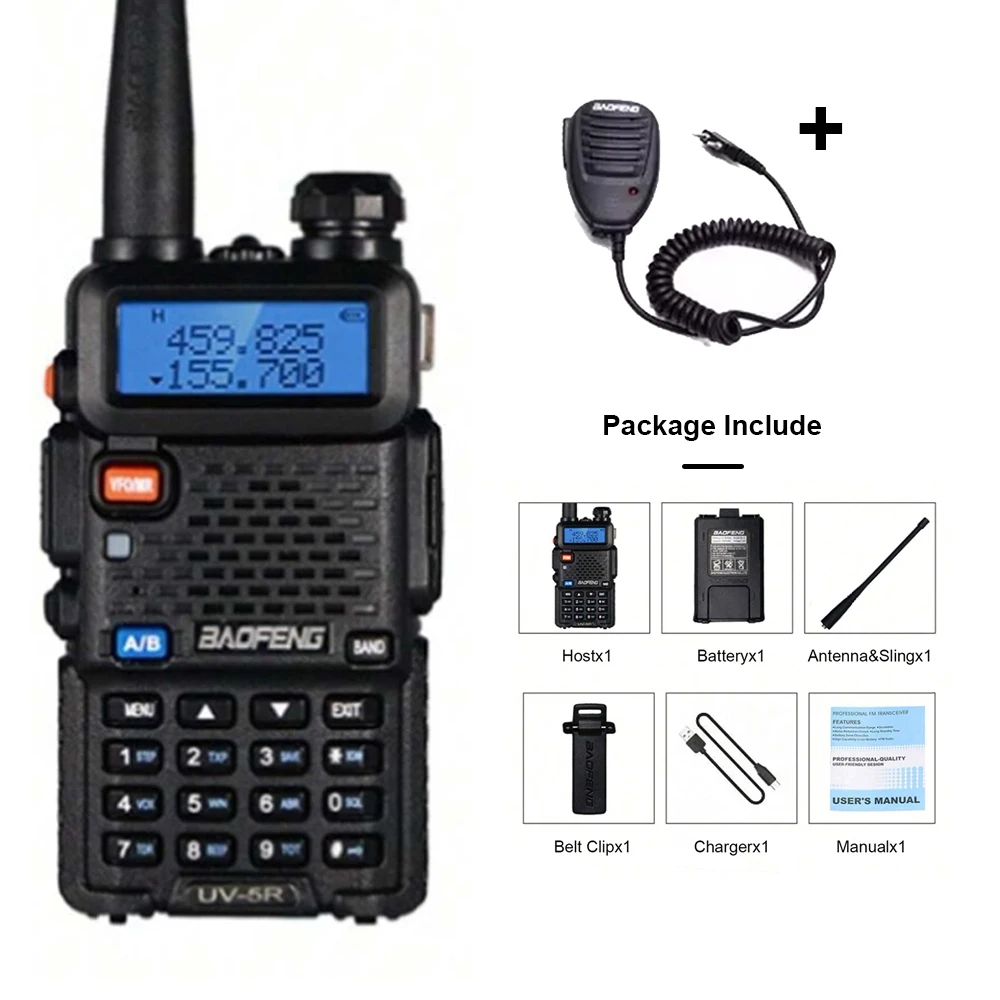 Radio bi-bande Baofeng UV-5R 4