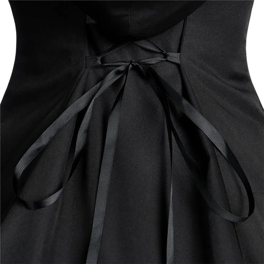 

Готический женский карнавальный костюм королевы на Хэллоуин, дизайн средневекового периода, летняя коллекция, китайский производитель...