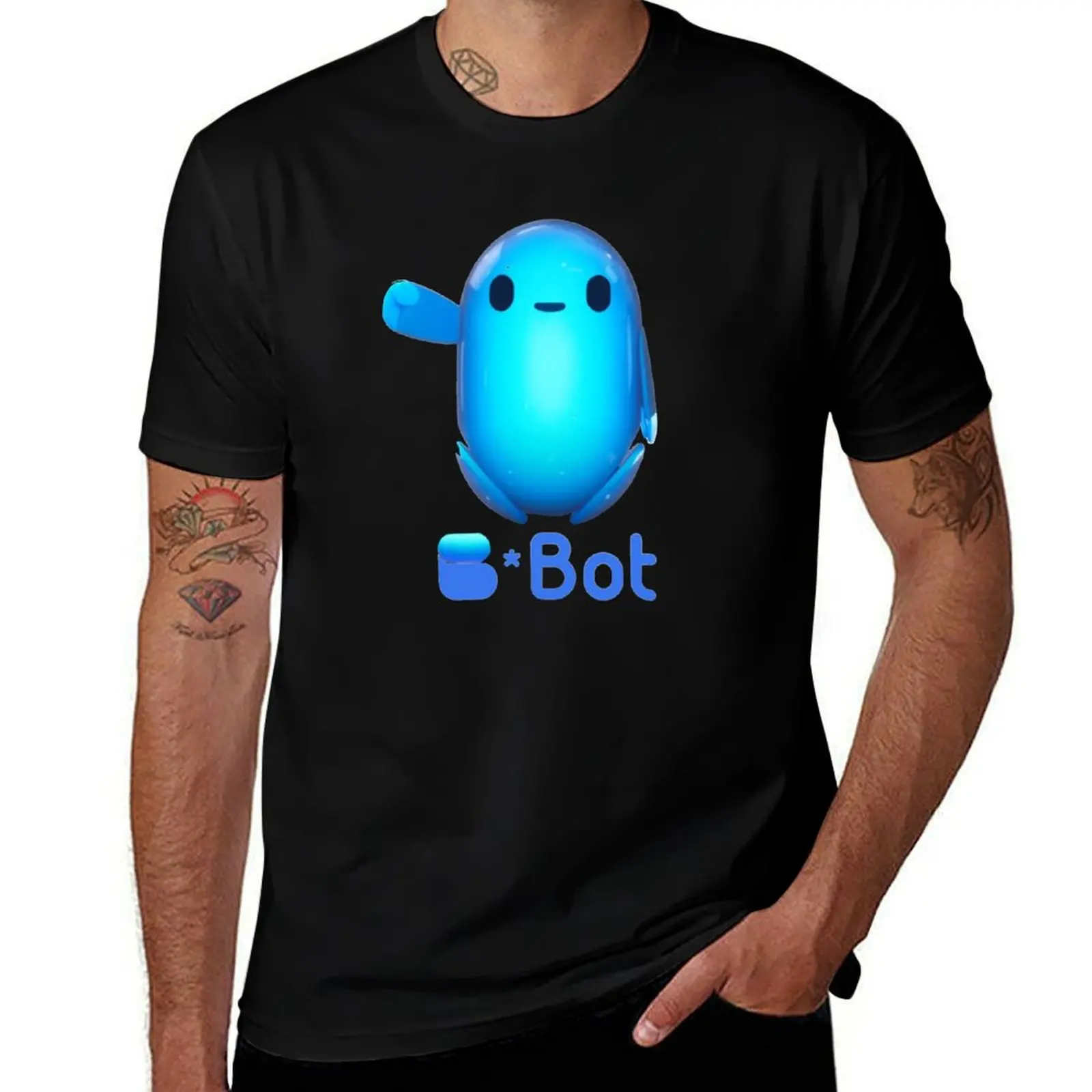 Camiseta Ron - bbot para hombre, 100% algodón, marca de lujo, paquete de camisetas blancas estampadas para hombre