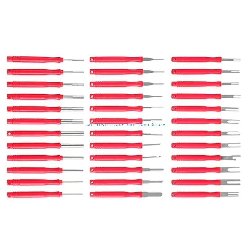 

RXJE Terminal Removal Tool Set, Terminal Ejectors for Car, Pin Extractor Tool Release Electrical Wire ConnectorPuller