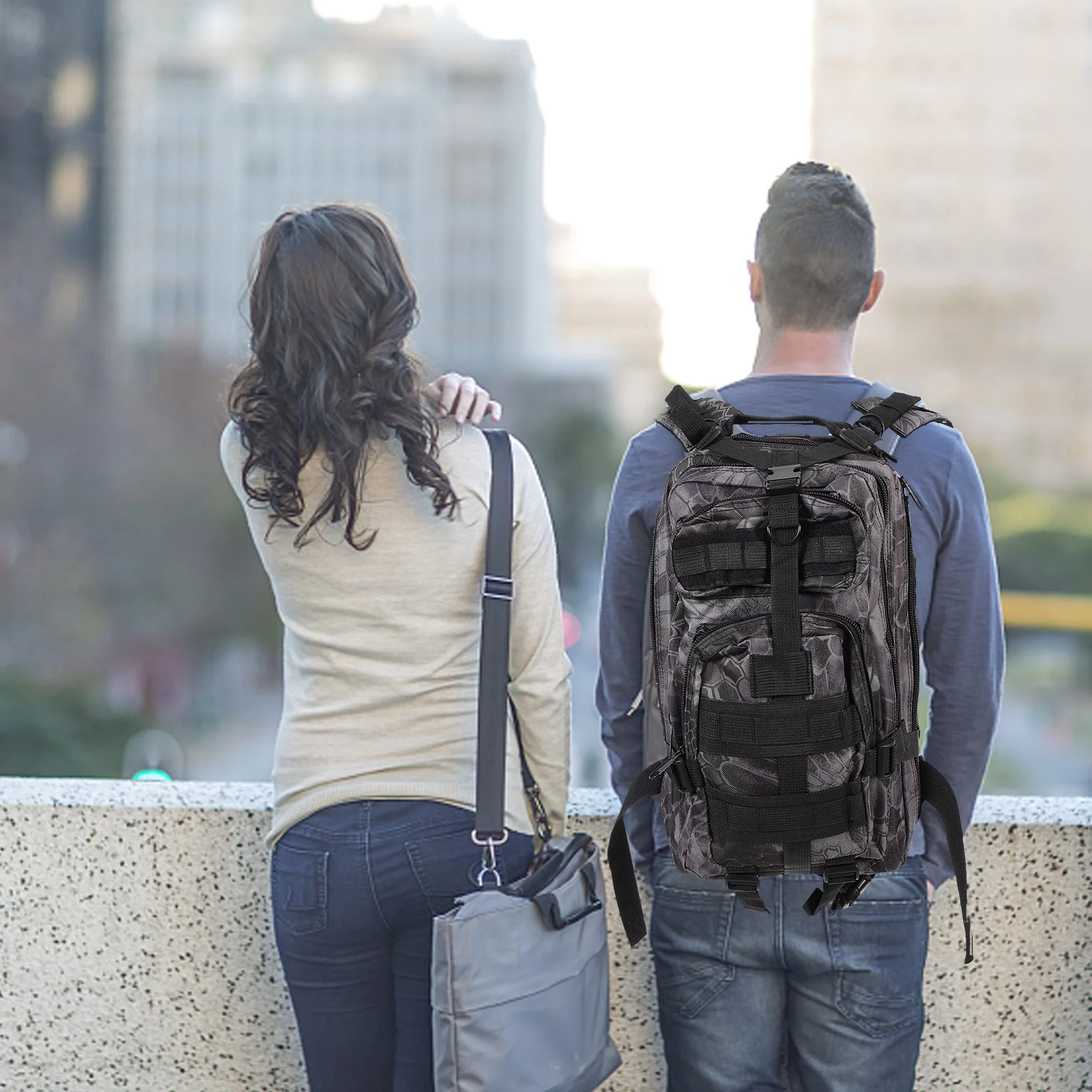 

Outdoor Tactical Backpack Camping Essentials Backpacks Storage Bag Equipment Travel