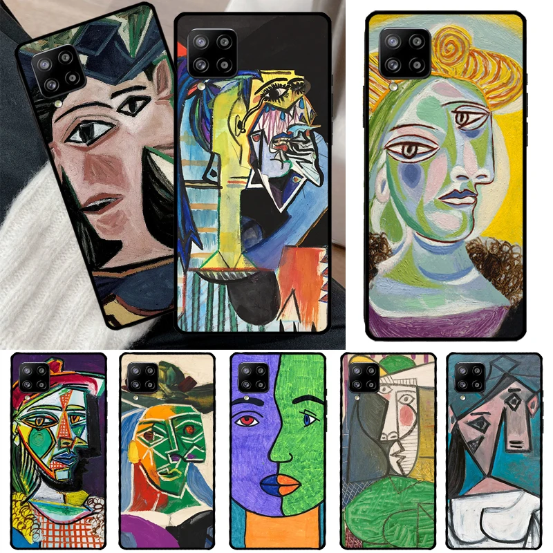 Painting Picasso Abstract Art For Samsung Galaxy A54 A34 A14 A13 A52 A32 A12 A22 A72 A52S A33 A53 A73 A71 A51 Phone Case