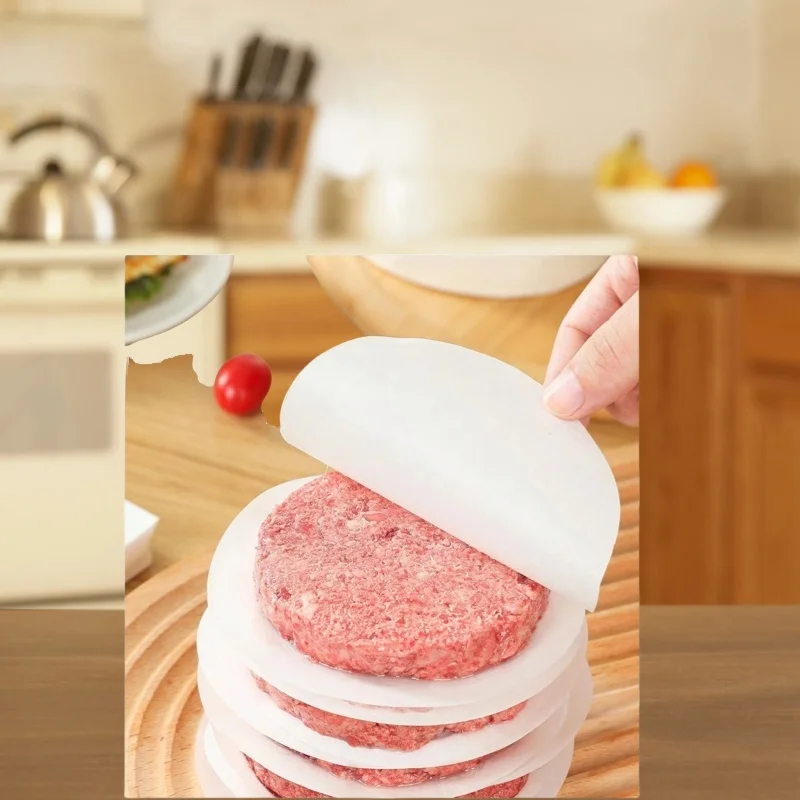 ماكينة همبرغر بالضغط اليدوي، ماكينة صنع باتيه همبرغر منزلية صغيرة، سمك سبائك الألومنيوم قابل للتعديل، قالب ضغط اللحوم