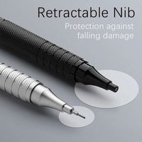 Professional Metal Low Gravity Automatic Pencil 0.3/0.5/0.7/0.9/2.0mm Drawing Writing Sketch Comics Design Mechanical Pencil