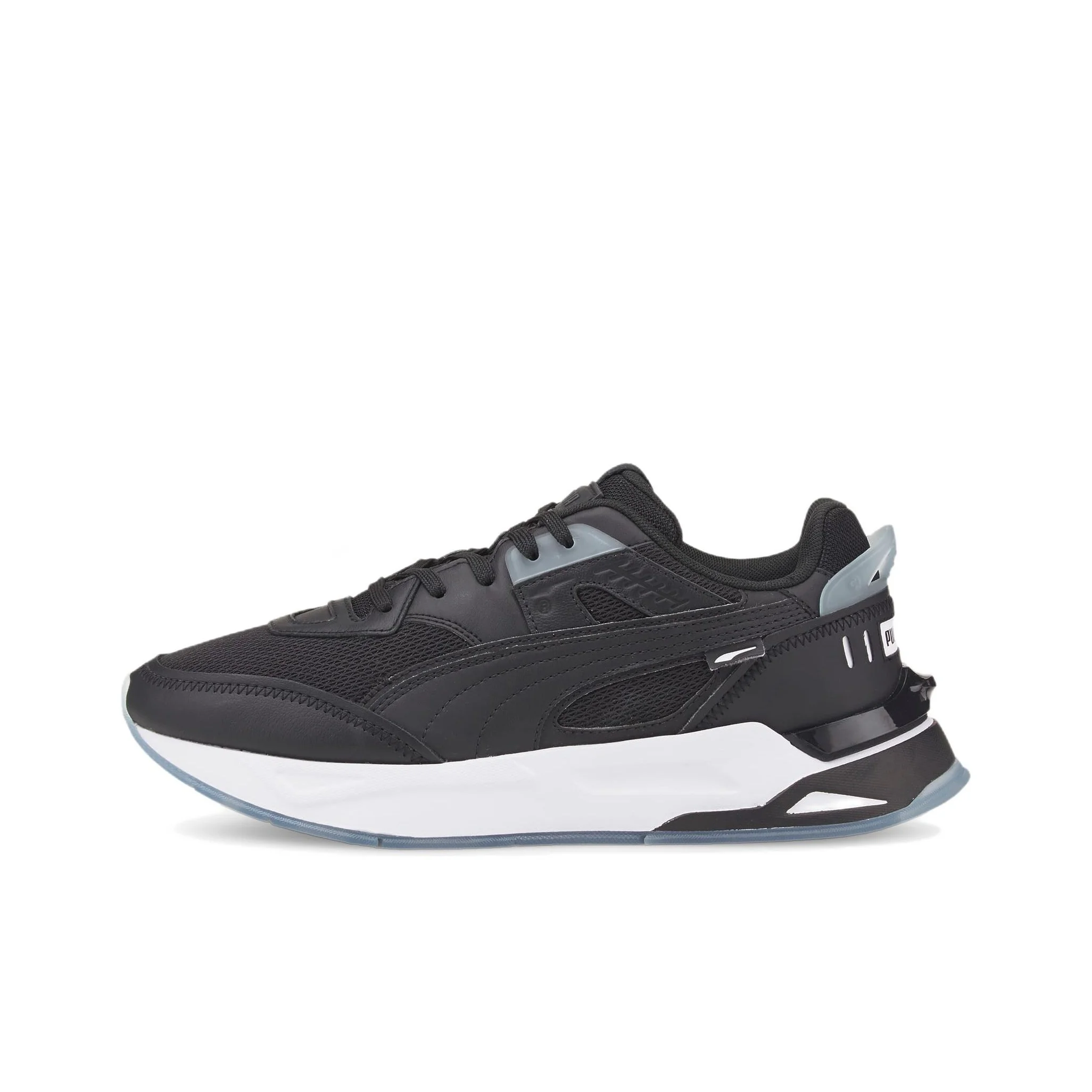 PUMA Mirage Sport Contrast Textile, chaussures décontractées légères à tige basse, en cuir, résistantes à l'abrasion, unisexes