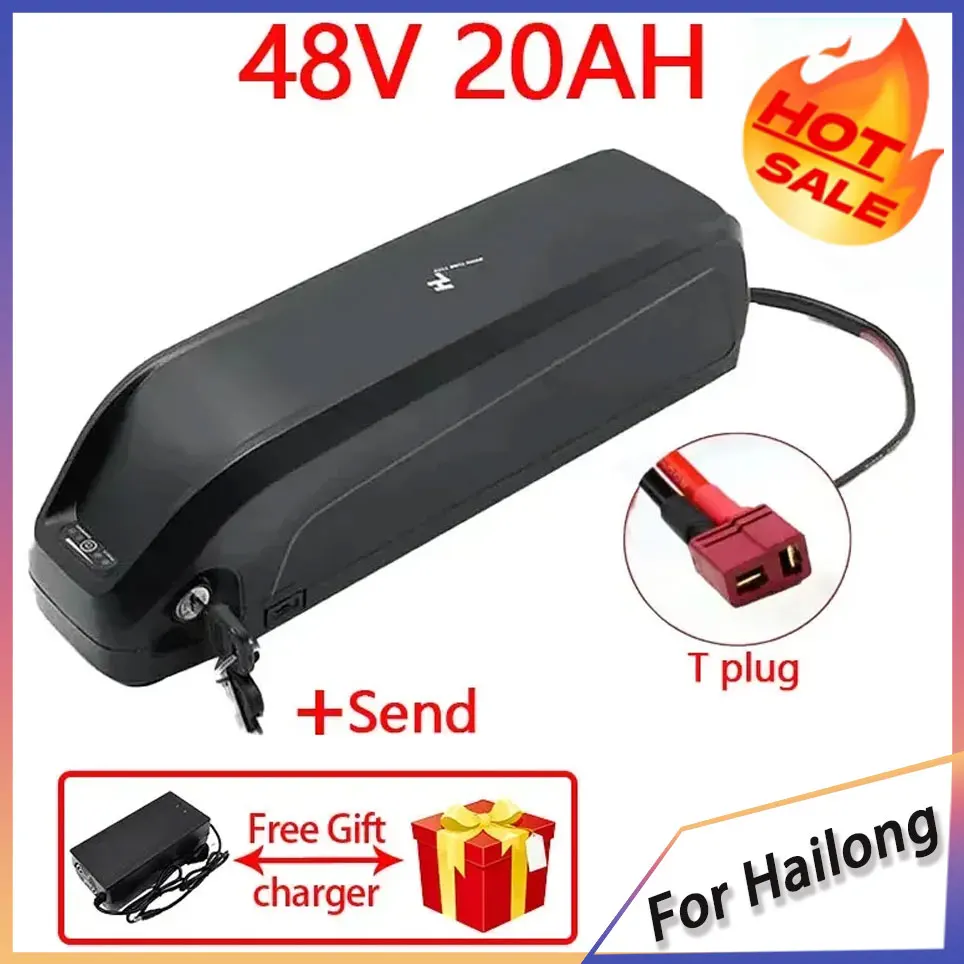 Voor Hailong Batterij 36V 48V 20AH 30Ah 40Ah voor Bafang BBS02 BBS03 BBSHD Motor Hailong Batterij Levering binnen 3-7 dagen