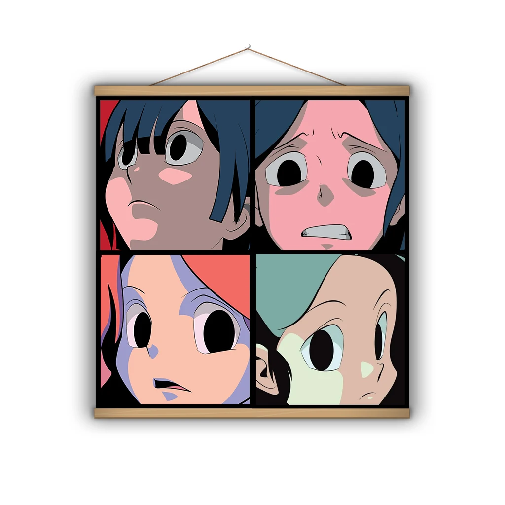 AOKIZY Artist Adoy Anime Poster Decor Canvas Printed Painting