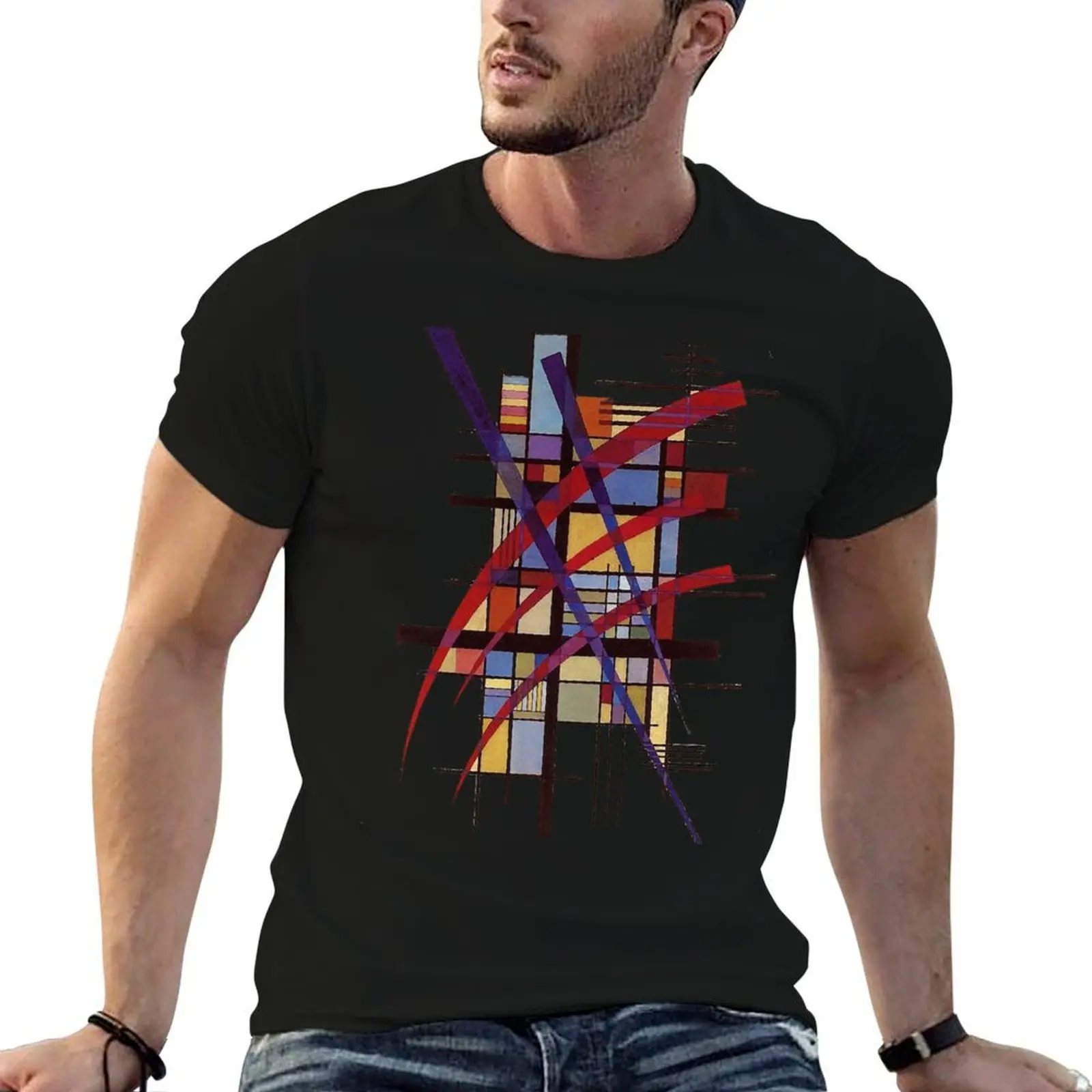 

HD “Sign with Accompaniment” (1927) by Wassily Kandinsky T-Shirt t shirt personalised man tshirt T-Shirt