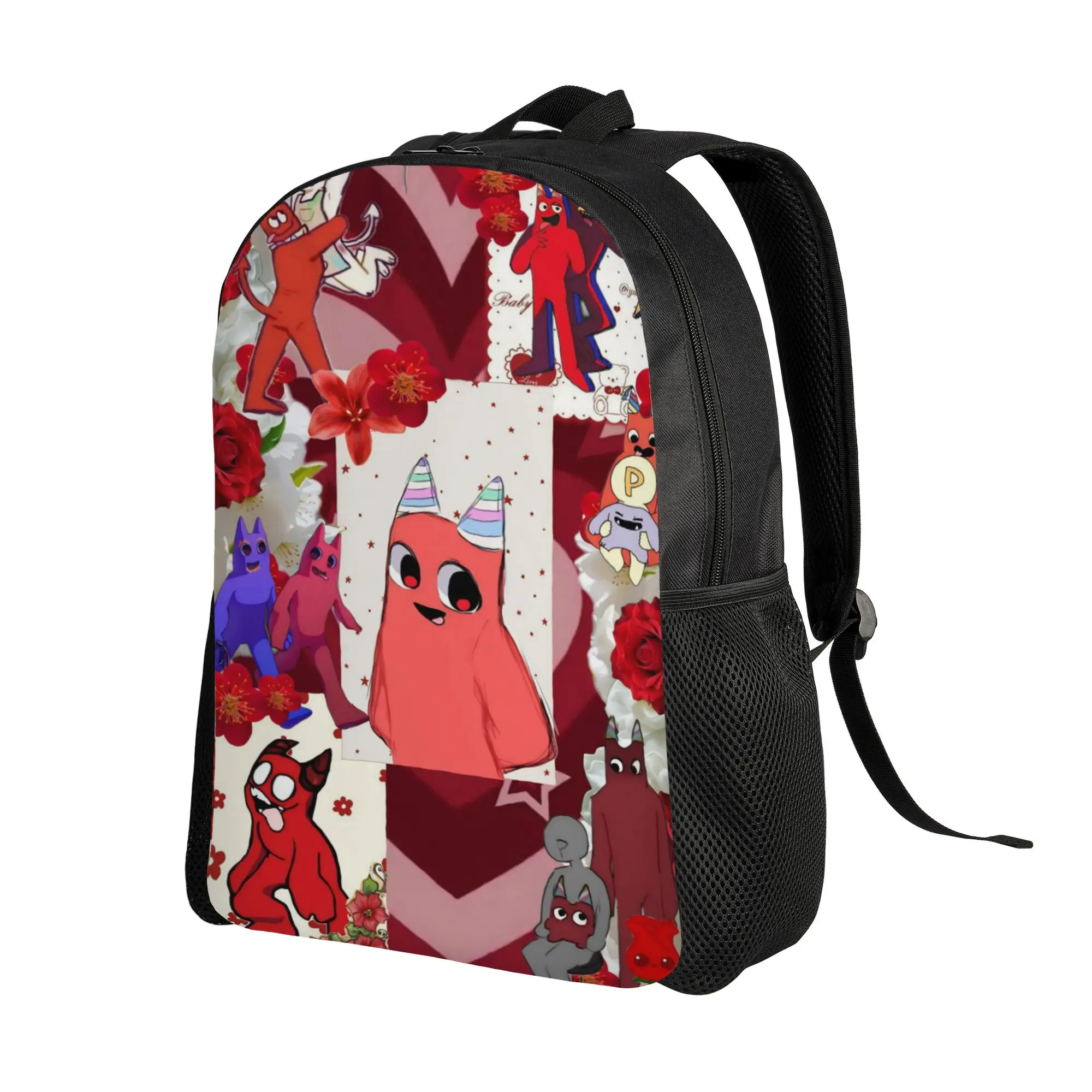Gartens Banbans Horror Game Fashion Backpack Student Business Horror Game Daypack for Men Women Laptop Computer Shoulder Bag