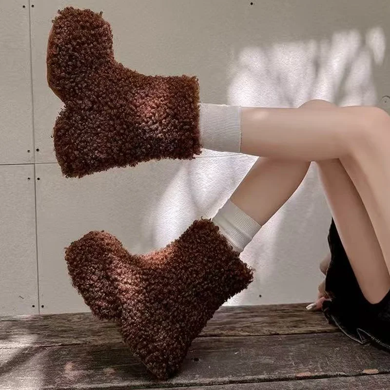 Fur Women's Boots H… - image