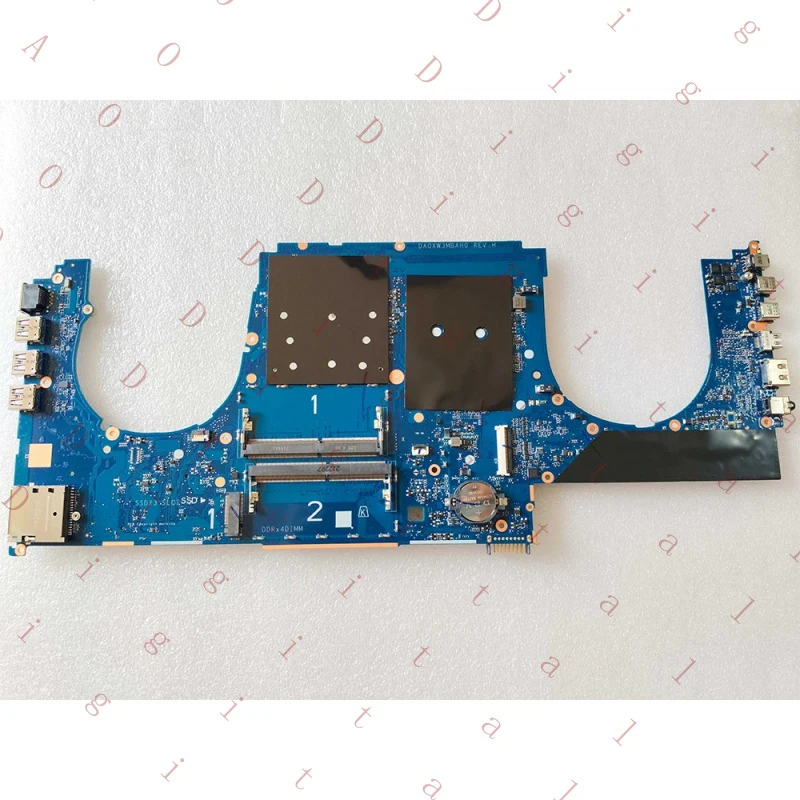 W L28462-601 For HP Zbook 17 G5 i7-8850HQ Laptop Motherboard DA0XW3MBAH0