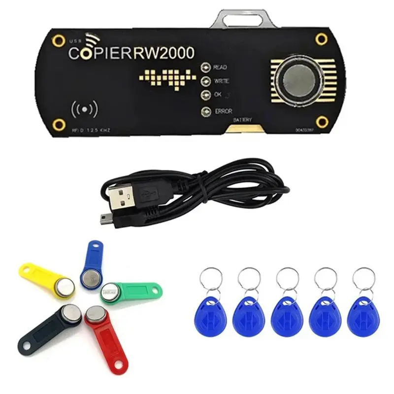 

Дубликаторы-копировщики CJSD-RFID: TM RW2000, TM1990, Ibutton, DS-1990A для копирования ключей, меток и карт 125 кГц (T5577, EM4305, EM4100)