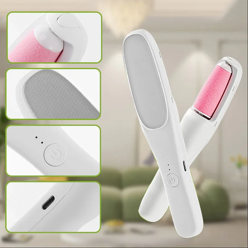 

2-в-1 электрическая пилка для удаления мозолей и волос на ногах, электронная шлифовальная машинка для ног, перезаряжаемая пилка для ног, инструменты для удаления омертвевшей кожи, инструменты для педикюра ног