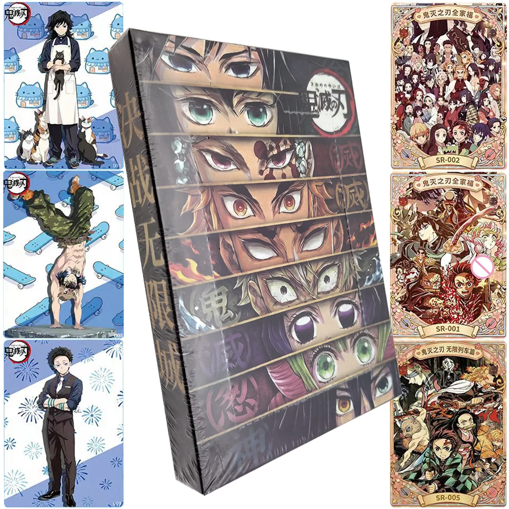 

Demon Slayer Limited Collection Metal Cards Fantasy Adventure Anime Limited Character Cards Brick Boys and Girls Hobbies Gifts