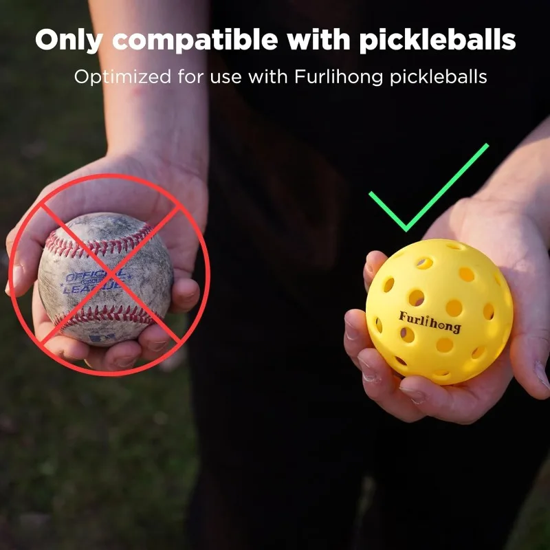 مجموعة المبتدئين 680PBH، بما في ذلك آلة الإطلاق، وشبكة إعادة تدوير الكرة، ومجداف كرة البيسبول، و3 كرات المخلل وحقيبة الحمل