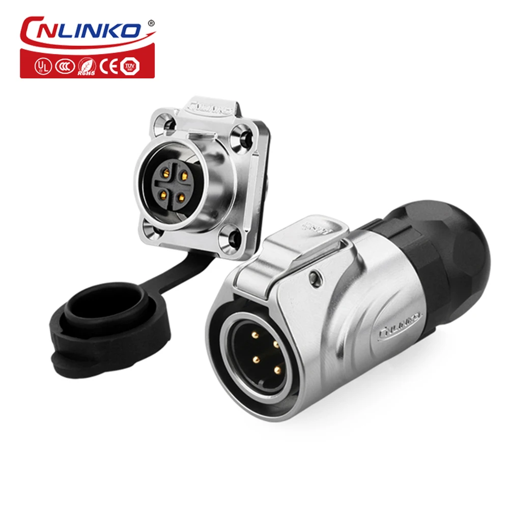 

CNLINKO M16 Electrical 4 Pin Aviation Waterproof Connector