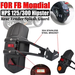 For FB Mondial HPS125 HPS300 HPS 125 HPS 300 Hipster Motorcycle Accessories Rear Fender Mudguard Splash Guard Cover Protector