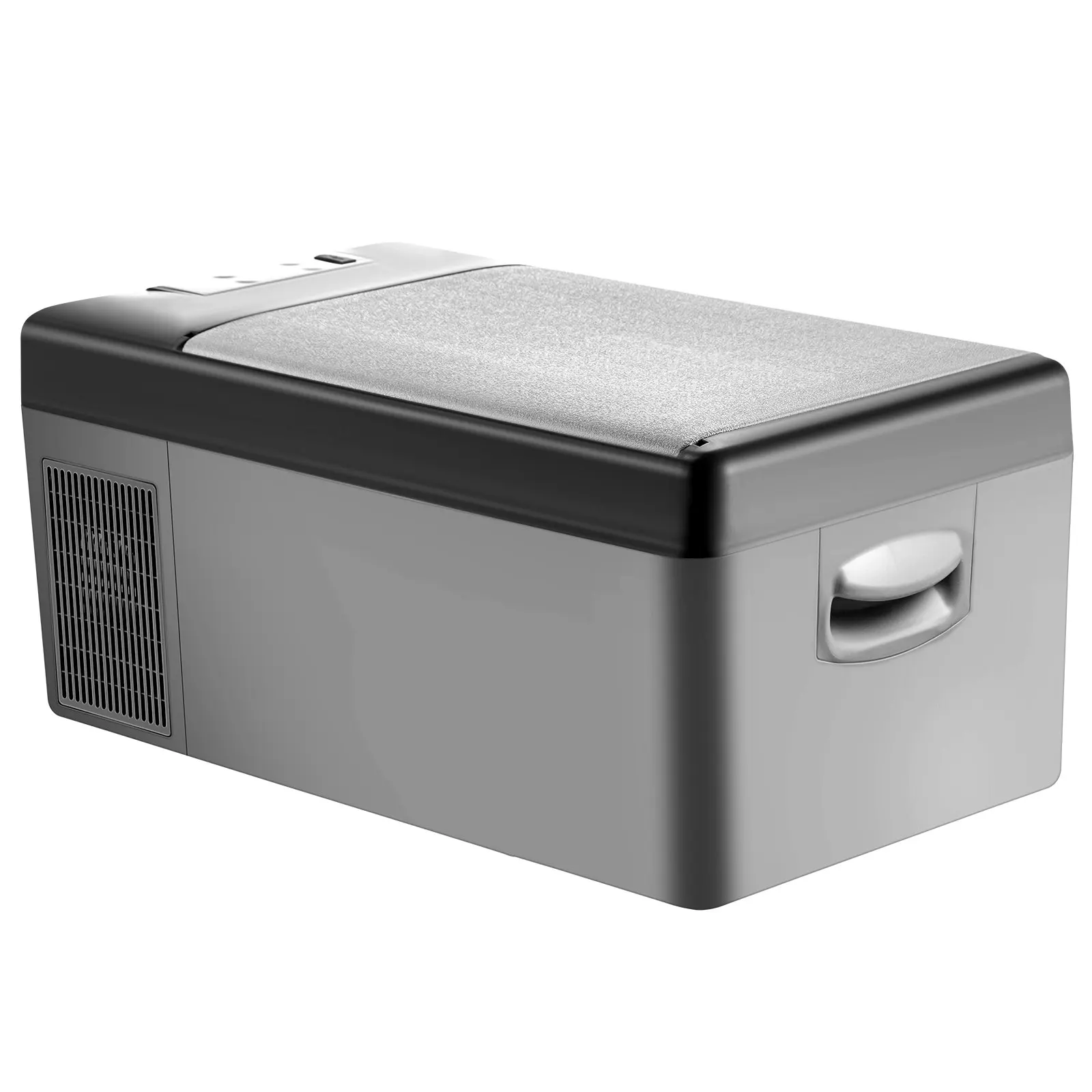 EU Warehouse Ready Stock Portable Car Freezer, 15L Portable Refrigerator Freezer, Dual Storage Zone Camping Freezer