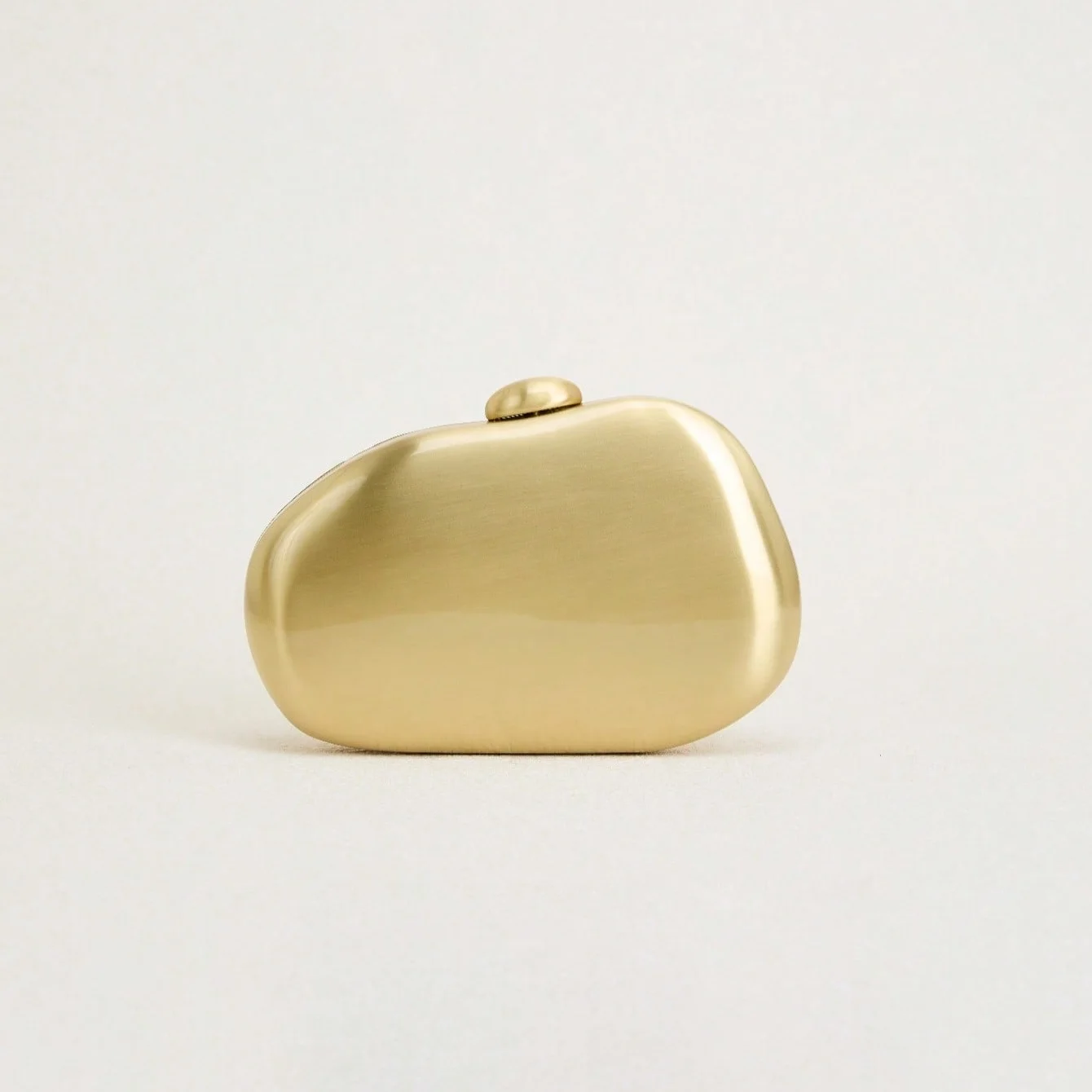 DONGSUO Women metal gold mirror shell bag cute Evening Clutch Bag with strap For Wedding Party small Purses Designer Handbags