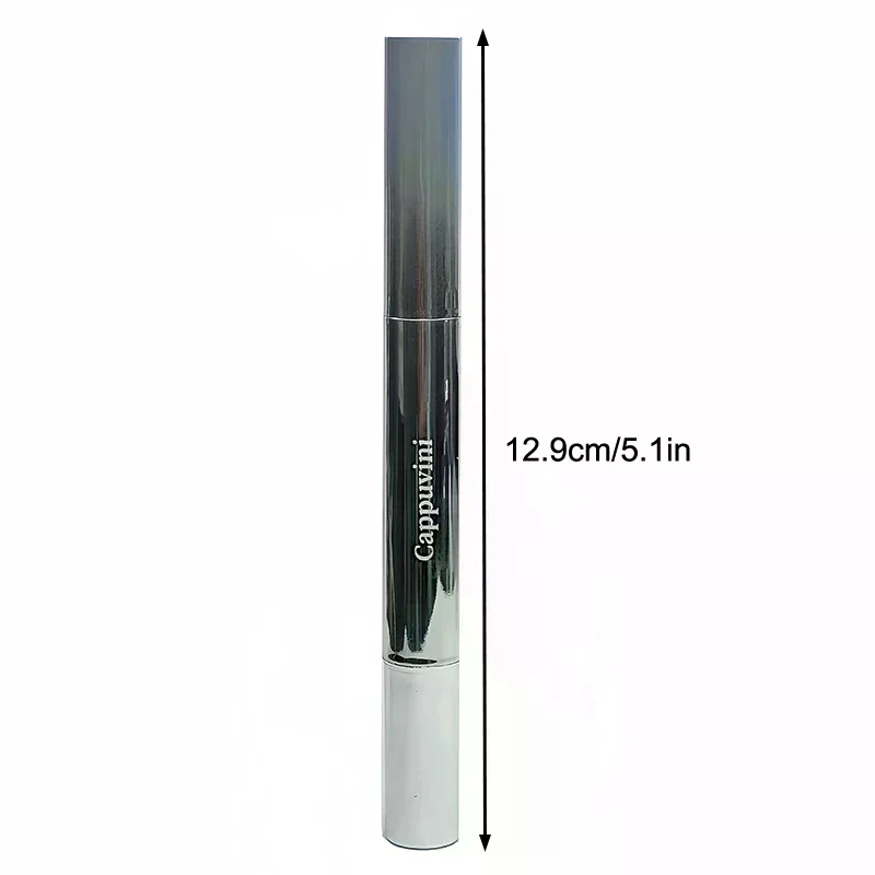 Cappuvini Metal Head Ice Essence Lip Mirror Water Light Glass Lip Gloss Reduce Lip Wrinkles Moisturizer Lips Pluming