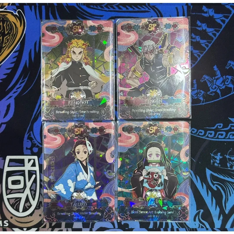 NEW Demon Slayer BP SSR QR card Kamado Tanjirou Kamado Nezuko Daki Kochou Shinobu Kanroji Mitsuri boy collection Birthday gifts