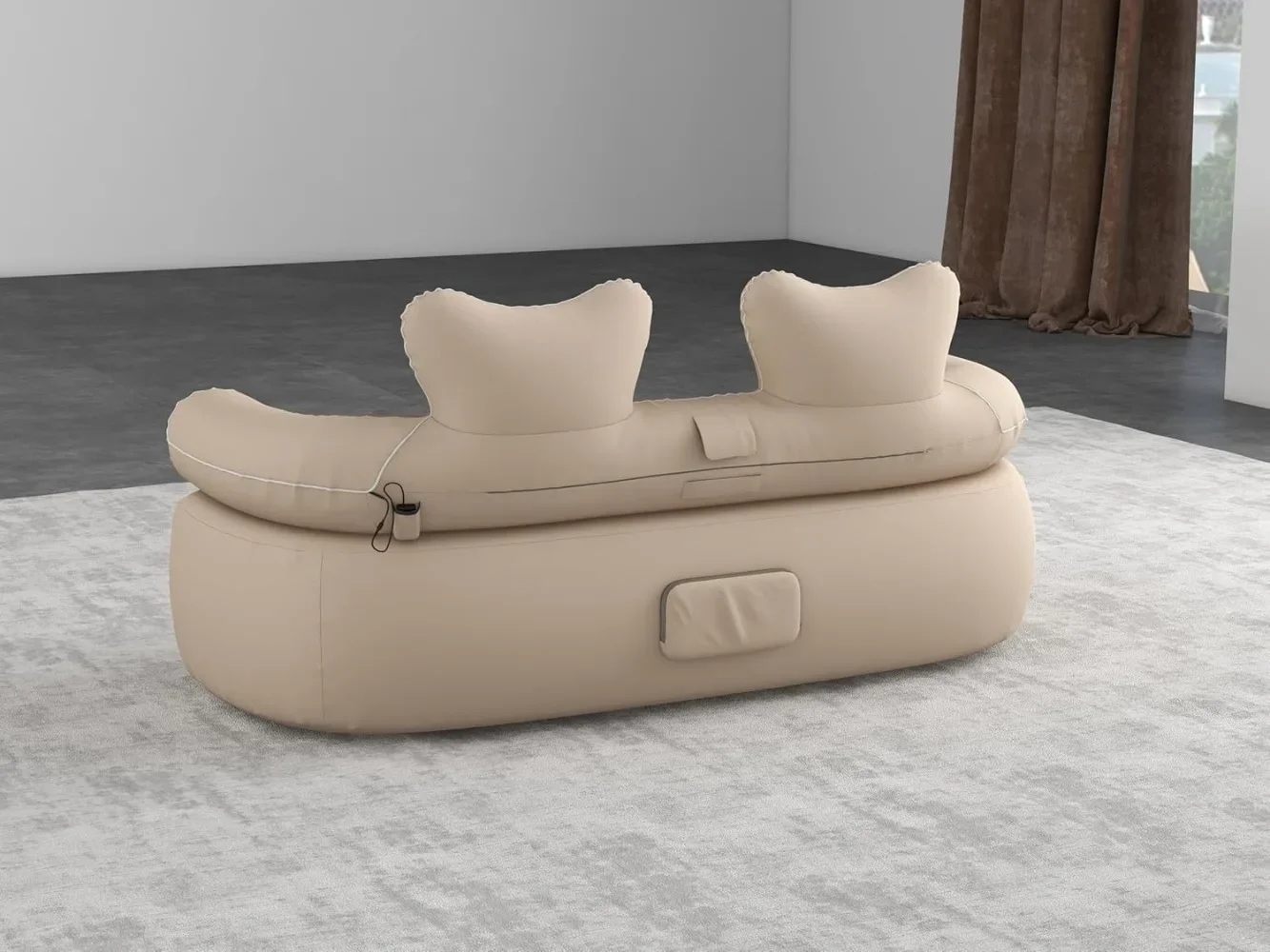 Blow up Couch Inflatable Chair Air Sofa Couch with Portable Air Pump Inflatable Sofa Camping Chair Couch