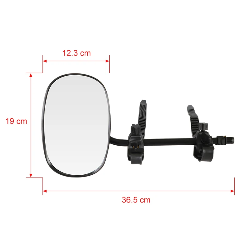 Trailer RV auxiliary widening extension rearview clip off-road car large field of view wide-angle mirror