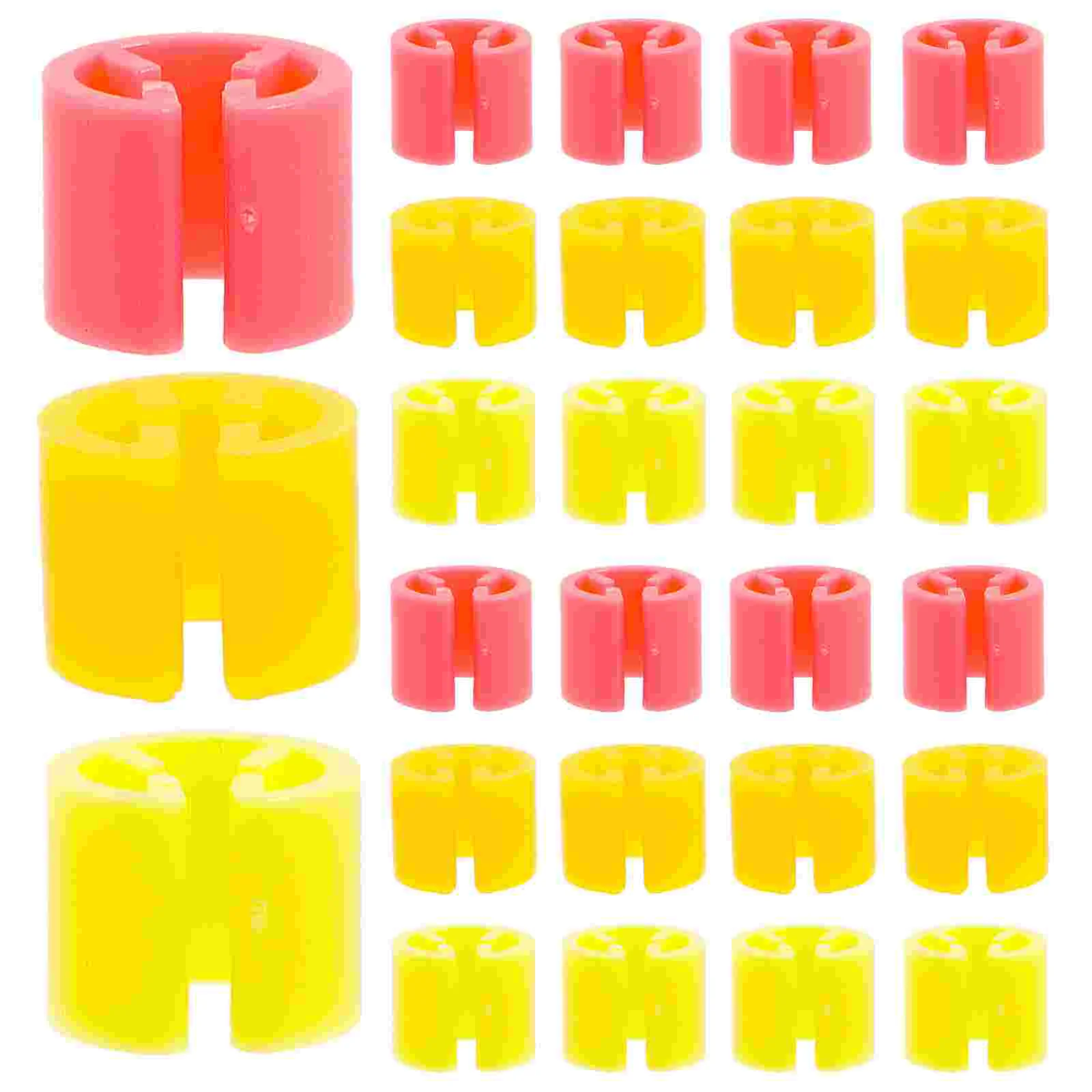 

300 Pcs Clothing Tag Buckle Hanger Size Markers Apparel Printable Household Plastic Frosted Labels