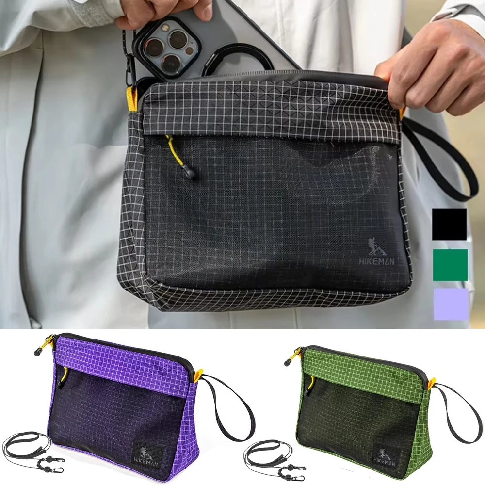 

Дорожная сумка через плечо, органайзер для хранения косметического телефона, походная велосипедная сумка, уличная сумка для туалетных принадлежностей, водонепроницаемая сумка из UHMWPE