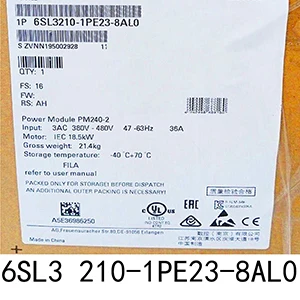 6SL3210-1PE23-8AL0 Frequency Converter 6SL3 210-1PE23-8AL0 G120 POWER MODULE