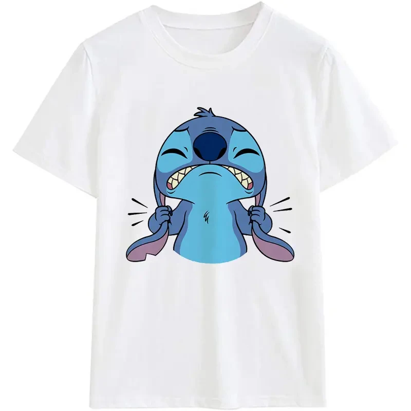 

Новинка 2025, летняя хлопковая женская футболка с мультяшным принтом, дышащая модная тенденция, Harajuku, корейский свободный топ, модный тренд