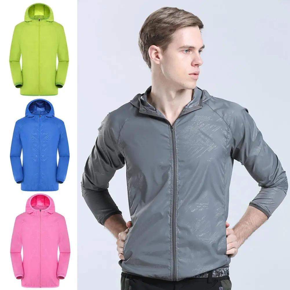 

Men Women Sun Protection Jacket Skin Jacket Windproof Waterproof Outdoor Coat Fishing Hunting Clothes Quick Dry Skin Windbreaker