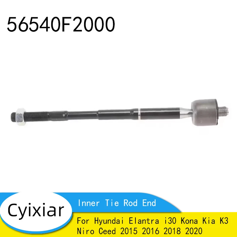 

Brand New 2PCS Inner Tie Rod End For Hyundai Elantra i30 Kona Kia K3 Niro Ceed 2015 2016 2018 2020 56540F2000 Ball Joint