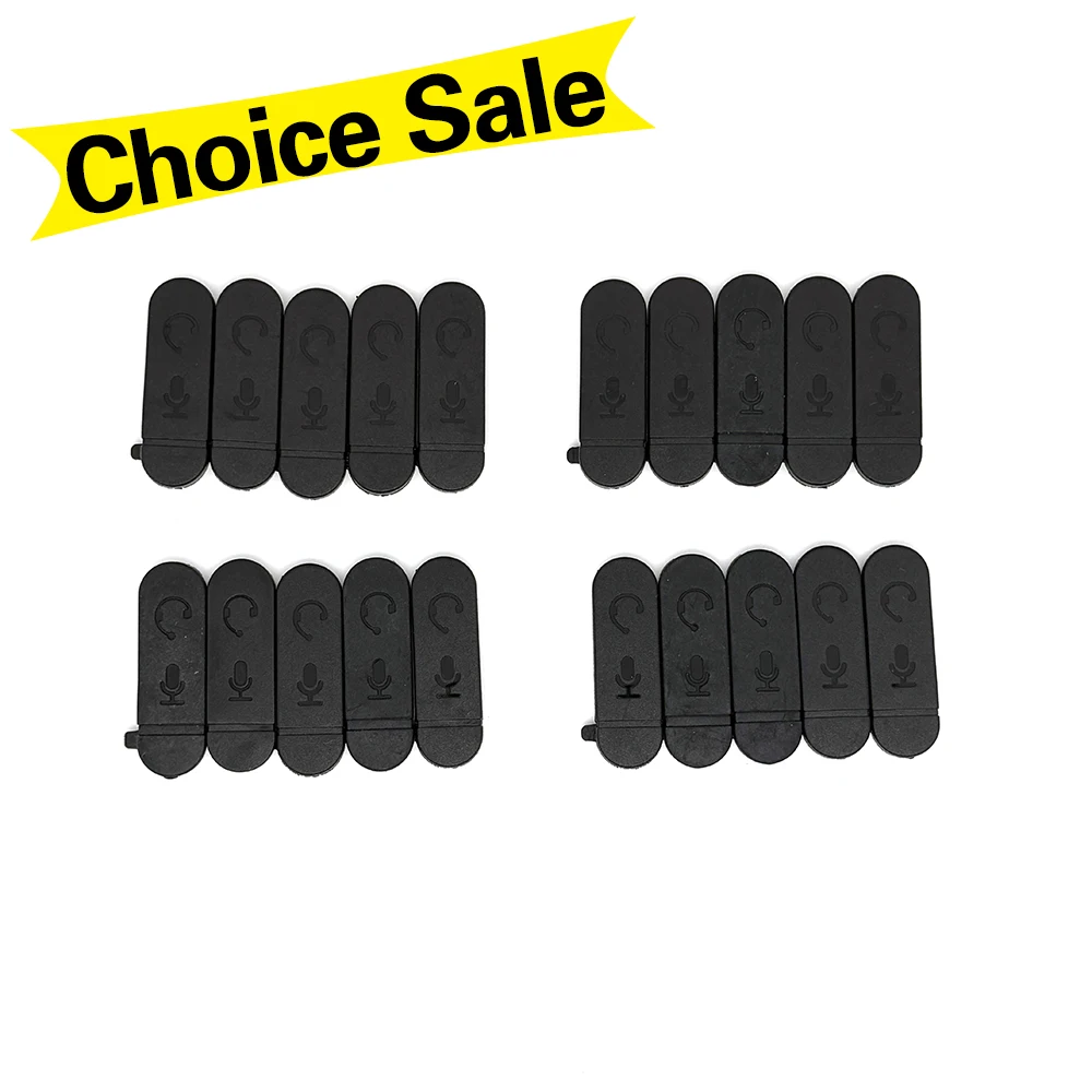 

Lot 20PCS Headset Audio Jack Dust Slide Cap Earpiece Cover For Motorola XIR P3688 DEP450 DP1400 CP200D Walkie Talkie Accessories