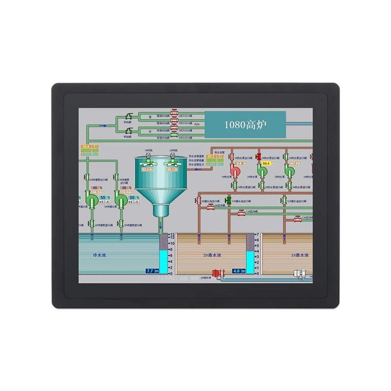Touch screen panel 15 inch Zhuo touch screen monitor VGA USB 10-point touch screen LCD monitor