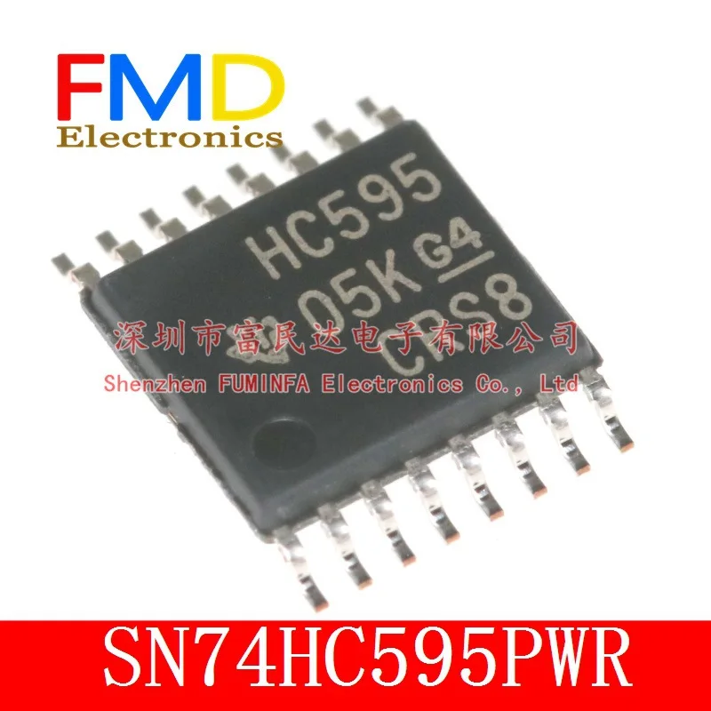 5PCS/LOT  SN74HC595PWR TSSOP - 16 eight  shift register