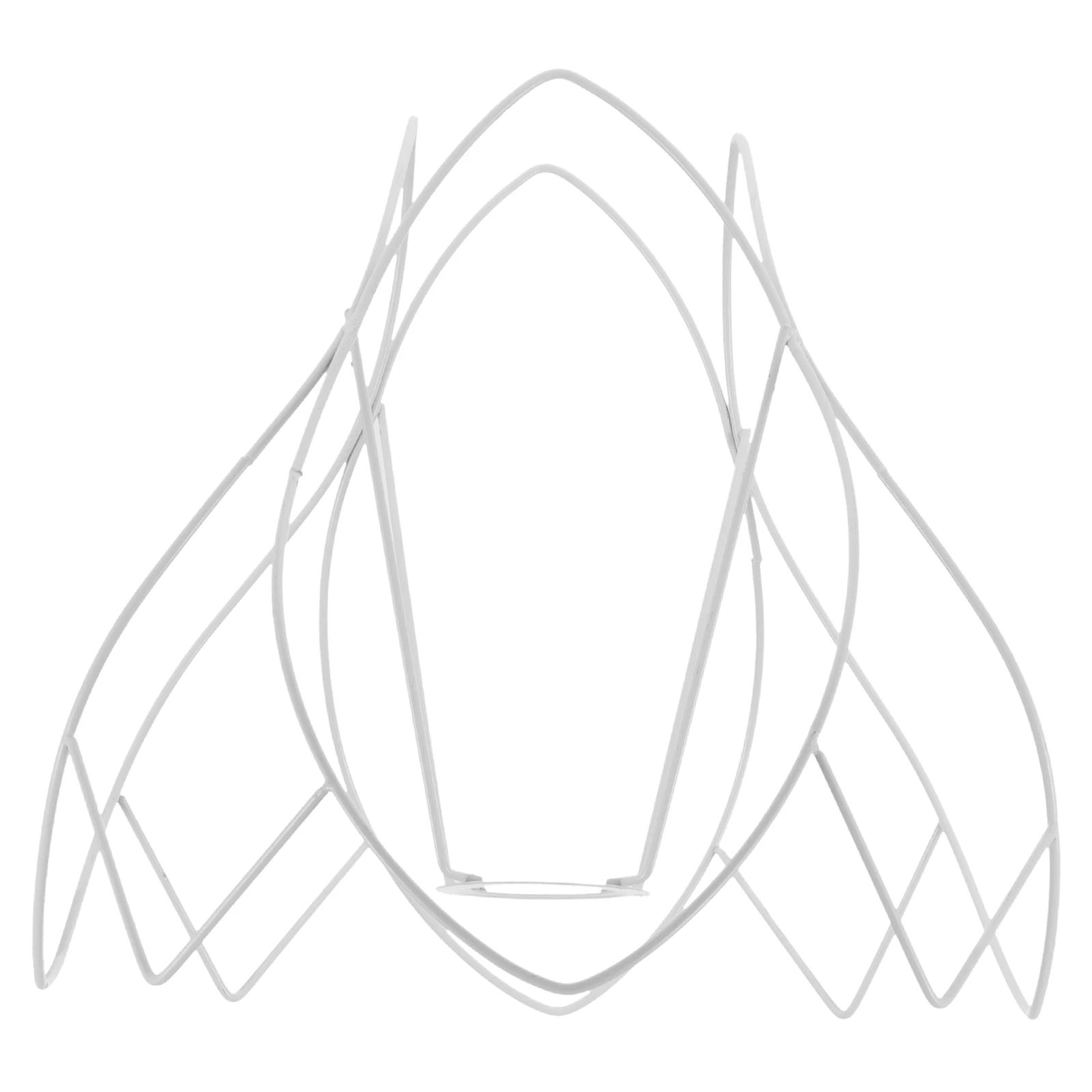 

E27 Light Cage Diy Chandelier Lampshade Frame Diy Chandelier Pendant Frames Wire Ring Making Iron Cage Multi-purpose Accessories