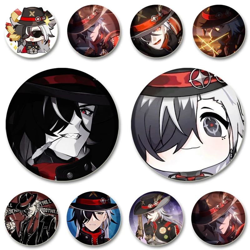 

Булавки Honkai Star Rail из пластика