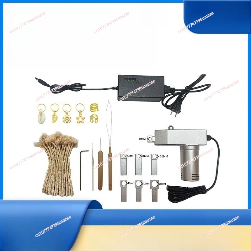 

Машина для дредов Automatische Vtımachine Draagbare DIY Haar Styling Dreadlocks Vlechten Elektrische Dreadlocks Maker