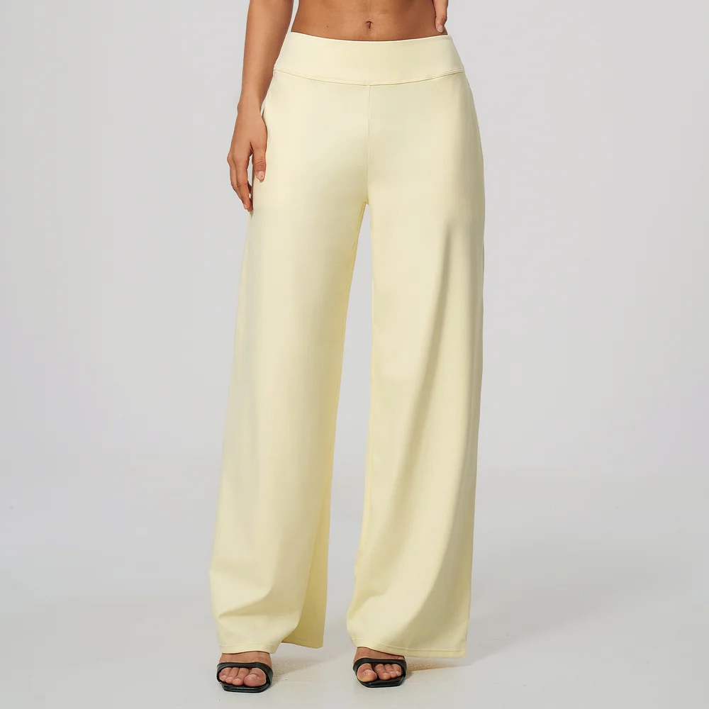 High Waist Yoga Flared Pants Women's Stretch Gym Workout Bell Bottom Trousers Female Running Fitness Casual FlaredTrousers