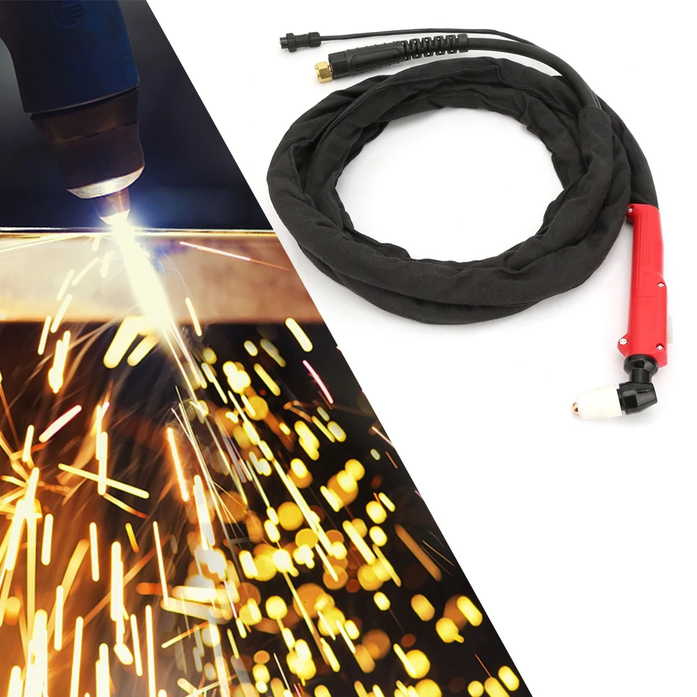 Plasma Cutter Gun Plasma Cutting Torch PT-31 Plasma Cutter Torch Cutting Gun 4 Meters/13.1ft for LG-40 Plasma Cutting Machine