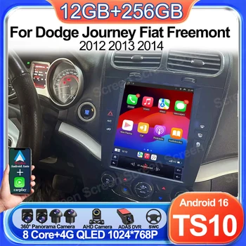Radio para Auto Android 16 para Dodge Journey Fiat Freemont 2012 2013 2014, Reproductor Multimedia de Video de 9.7 Pulgadas, Navegación GPS, Pantalla Táctil 1